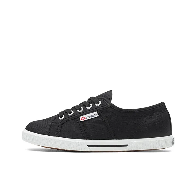 SUPERGA Low Top Canvas Shoes Unisex Black-0