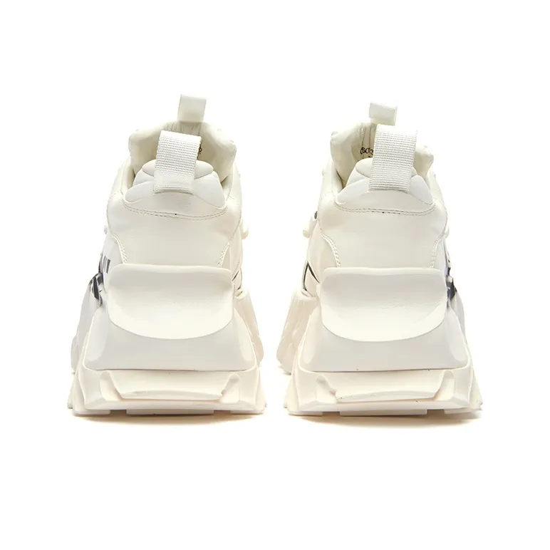 KEDDO 2.0 Chunky Sneakers Unisex Low Top Ecru-4