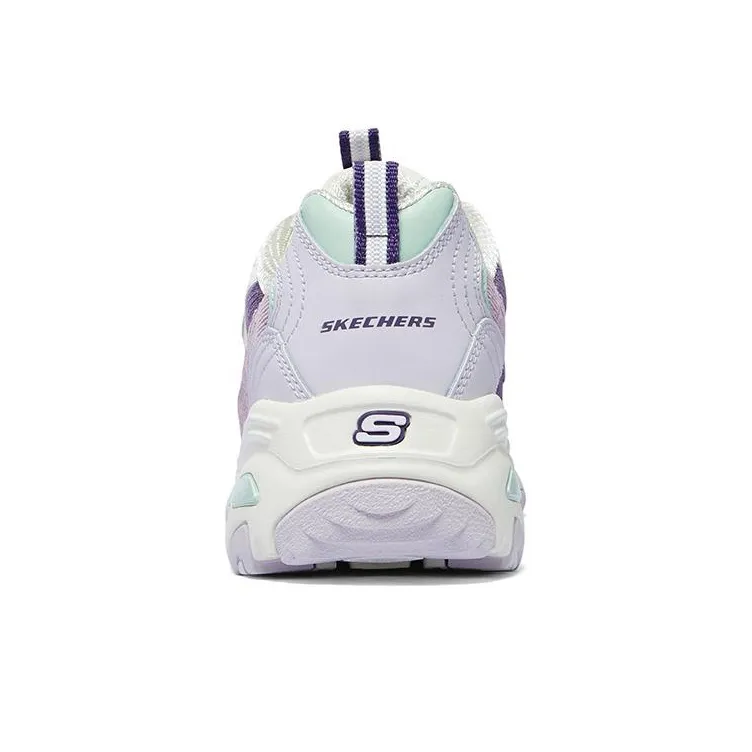 Skechers D'Lites 1.0 Shoes 'White Purple Lilac' Women's-4