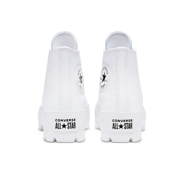 Converse Chuck Taylor All Star Lugged Leather Triple White Women's-4