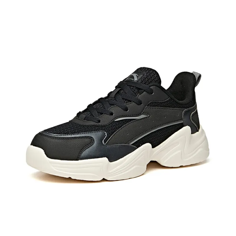 Anta Breathable And Slip Resistant Low Top Chunky Sneakers Men's-1