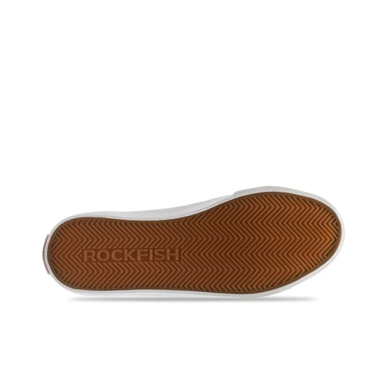Rockfish Canvas Shoes Women's Low Top Dark Blue/White-4