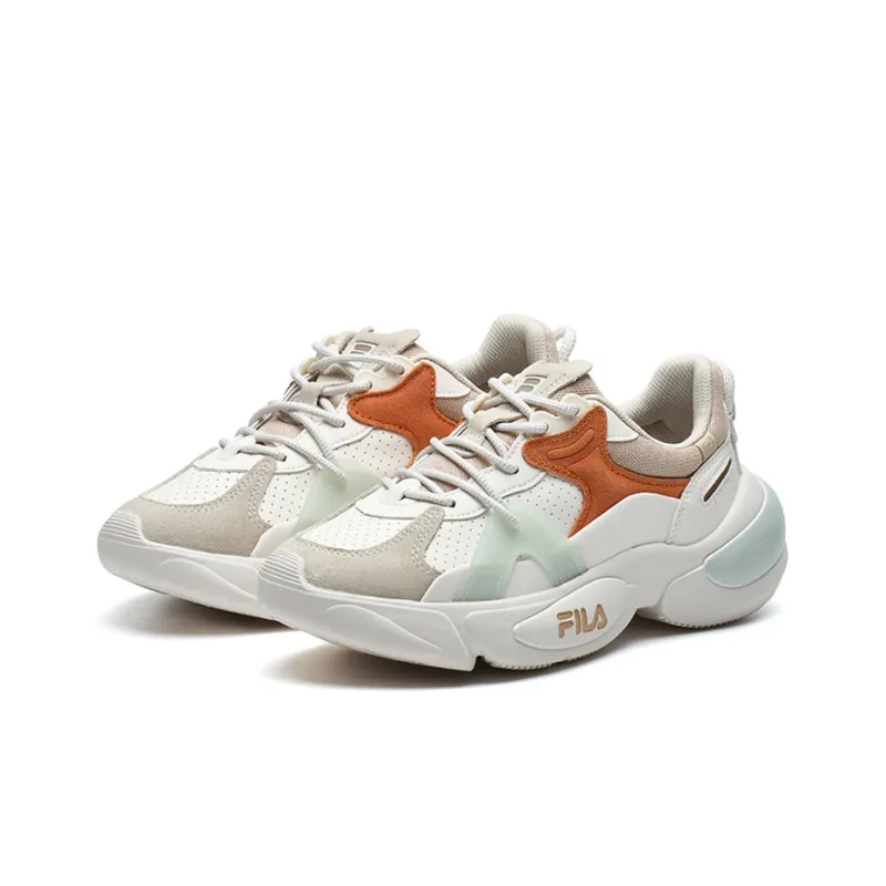 FILA Cloud 'White Orange Pink' Women's-1