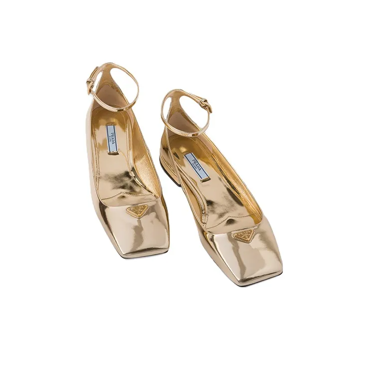 PRADA Women's Casual Shoes Women's Gold-4