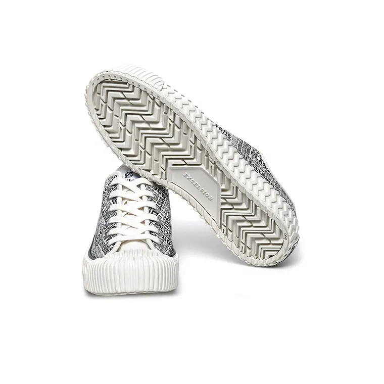 Excelsior Canvas Shoes Unisex Low Top Steam White-4