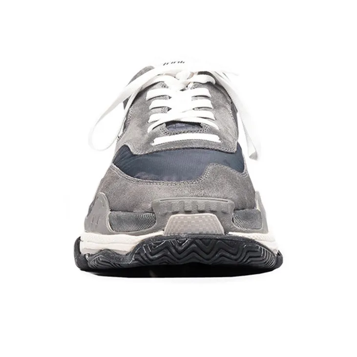 Balenciaga Triple S 2.0 Suede Grey Black-2