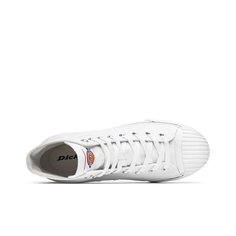 Dickies High Top Canvas Shoes Unisex White-2