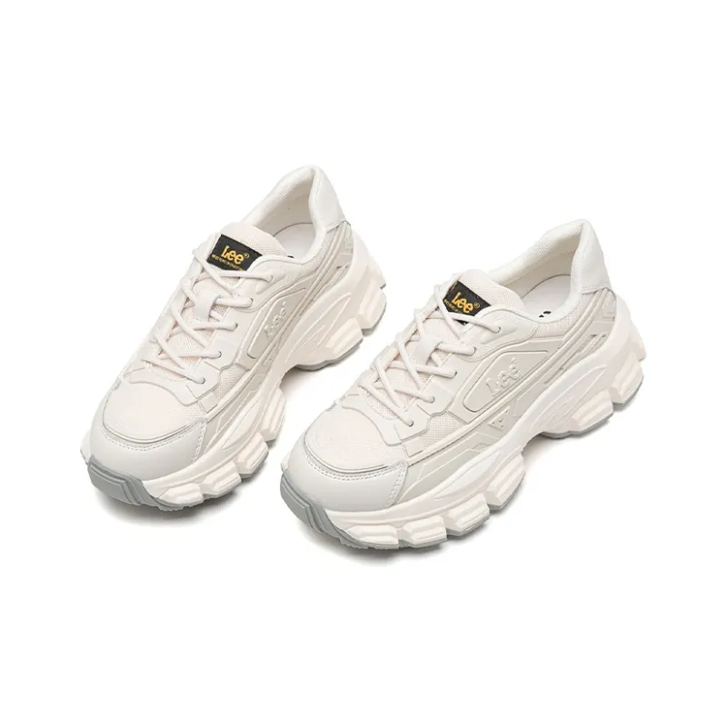 Lee Height Increasing Lightweight Breathable Low Top Chunky Sneakers Women's-2