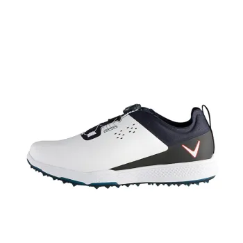Callaway Cushioning Low-Top Golf Shoes Men's White Black