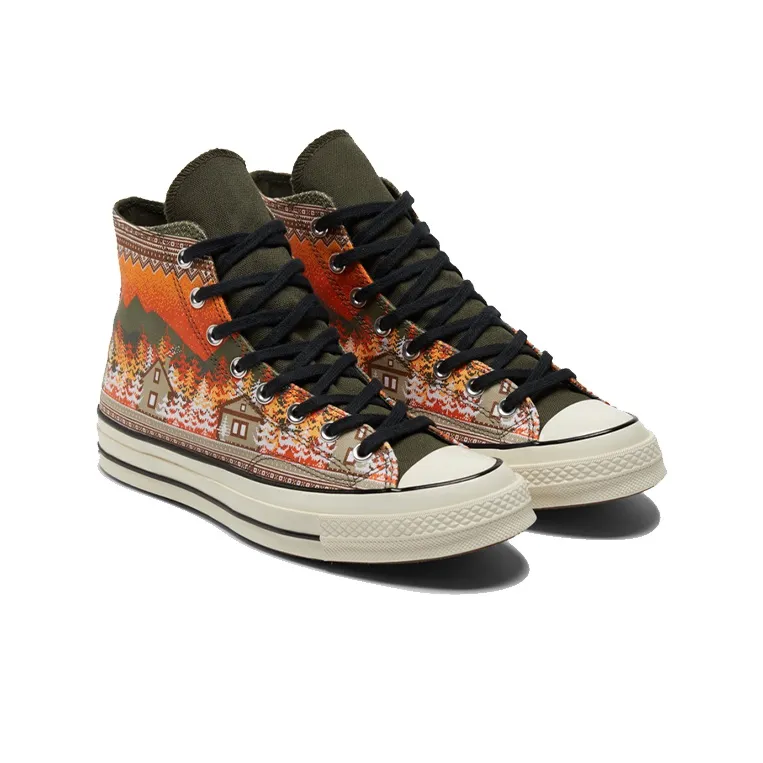Converse Chuck 70 High 'Holiday Sweater Orange'-2