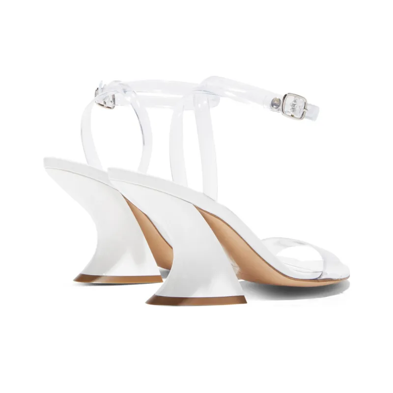 Casadei Elodie Strap Sandals Women's White-3