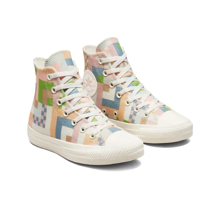 Converse Women's Chuck Taylor All Star High 'Crafted Abstract Stripes' Women's-2