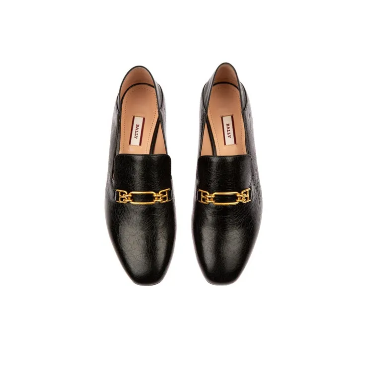BALLY Darcie Loafers Women's Black-3