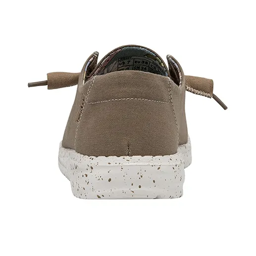 Heydude Canvas Shoes Women's Low Top Timber-3