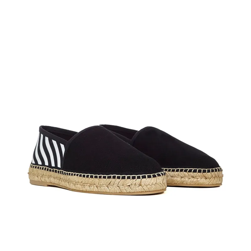 OFF WHITE Classic Canvas Shoes Black-3