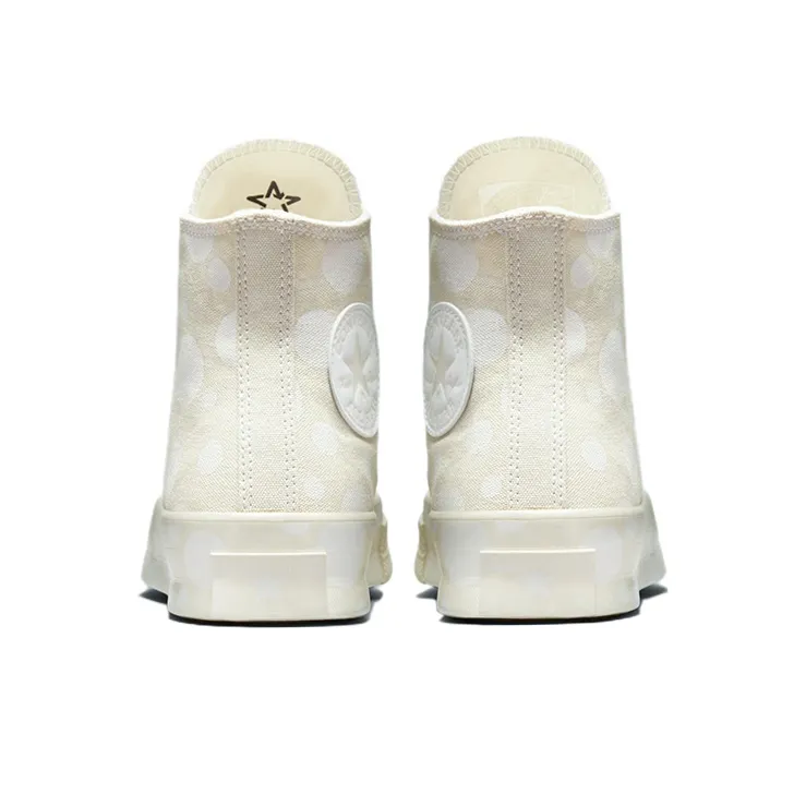 Converse Chuck Taylor All Star 70 Hi Polka Dots Egret White Egret Women's-4