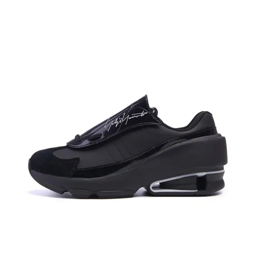 Y 3 Slip Resistant Low Top Chunky Sneakers Women's Black
