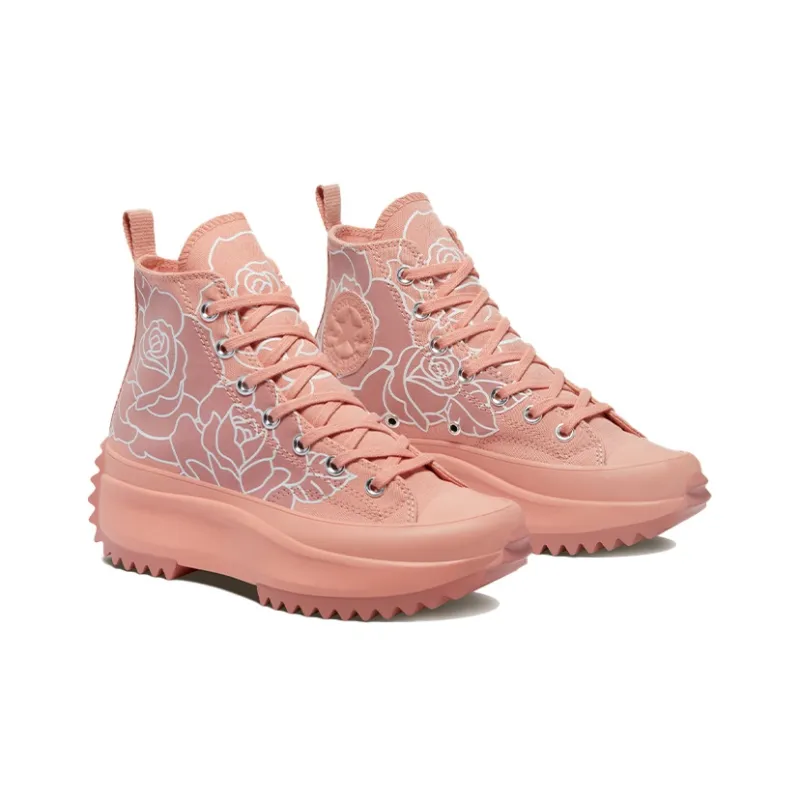 Converse Run Star Hike Natasha Cloud Floral Pink Quartz Women's-2