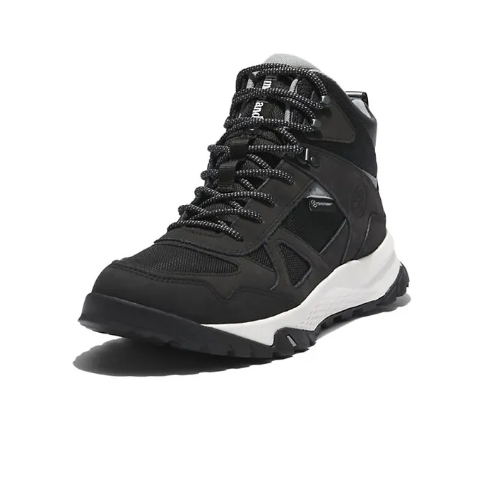 Timberland Lincoln Peak Waterproof Fabric And Leather Boot 'Black'-2