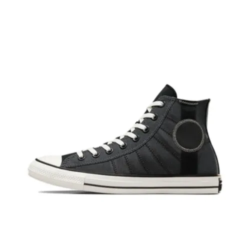 Converse Chuck Taylor All Star Anti-Slip And Wear-Resistant Coverage High-Top Canvas Shoes Unisex Black