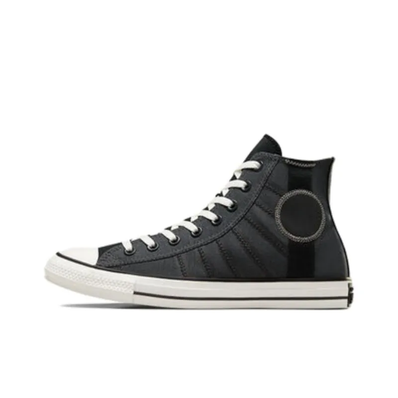 Converse Chuck Taylor All Star Anti-Slip And Wear-Resistant Coverage High-Top Canvas Shoes Unisex Black-0