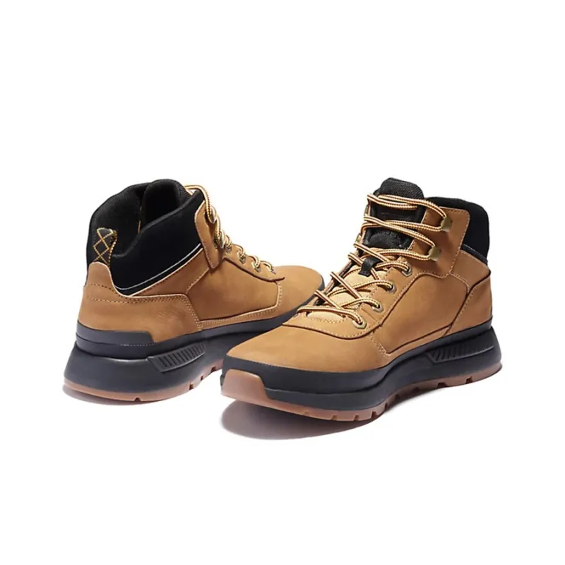 Timberland Field Trekker Chukka Ankle Length Outdoor Boots Men's Earth Yellow-3