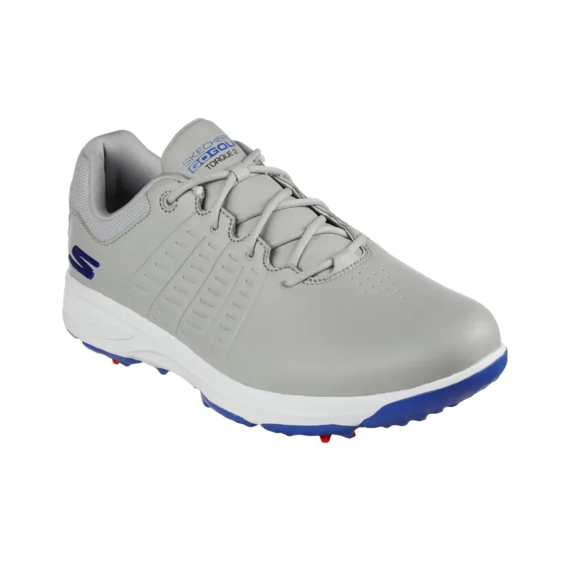 Skechers Go Golf Torque 2 Cushioning Anti-Slip And Wear-Resistant Low-Top Golf Shoes Men's Gray Blue-2