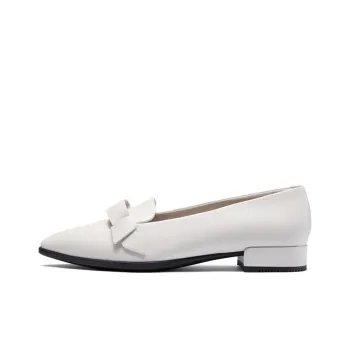 Ecco Body Shaping 20 Pointed Toe Collection Casual Single Shoes Women's Beige