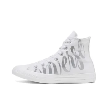 Converse Chuck Taylor All Star Iridescent Star High Top White Women's