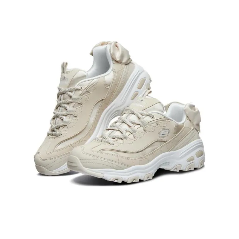 Skechers 1.0 Anti Slip Wear Resistant Low Top Chunky Sneakers Women's Natural-2