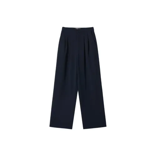 YINER GoodLand Casual Pants Women's Navy Blue