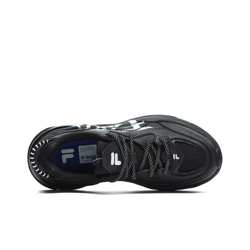 FILA FUSION Marathon Running Shoes 'Black White' Women's-2