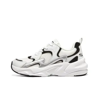 Skechers BOBS BAMINA 2 Chunky Sneakers Women's Low Top Black/White