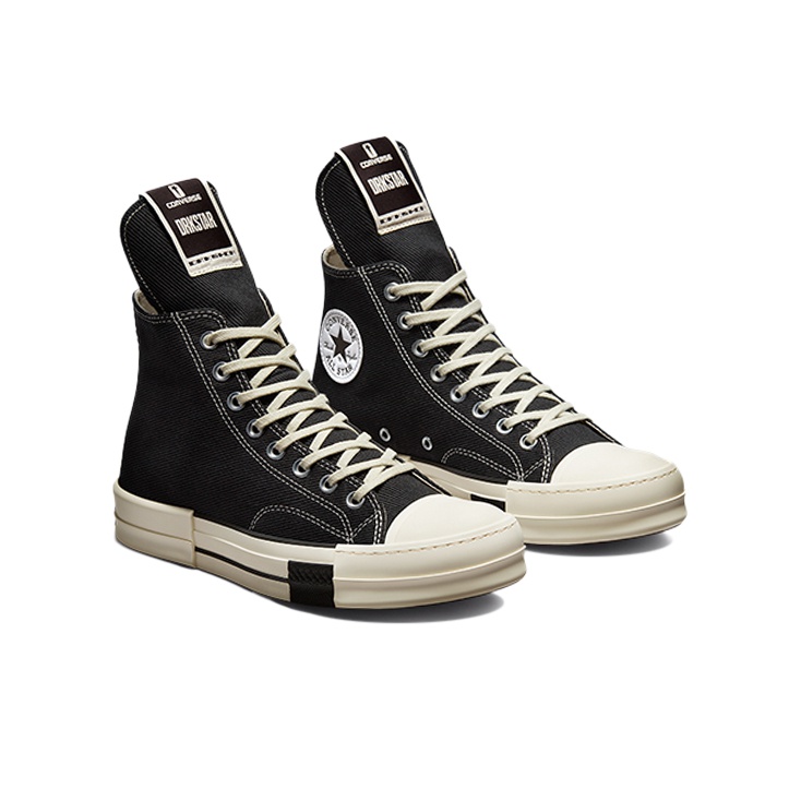 Converse Chuck 70 Rick Owens X DRKSHDW DRKSTAR High 'Black' US W 6