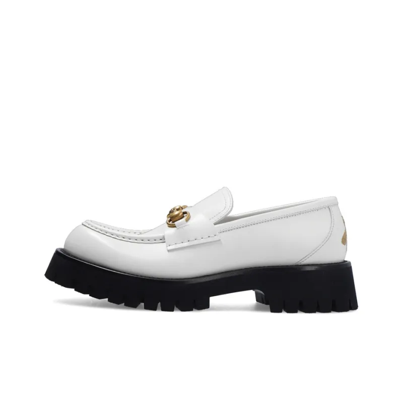 GUCCI Horsebit Women's Casual Shoes Women's White-0