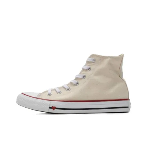 Converse Chuck Taylor All Star Canvas Shoes Unisex High-Top Beige