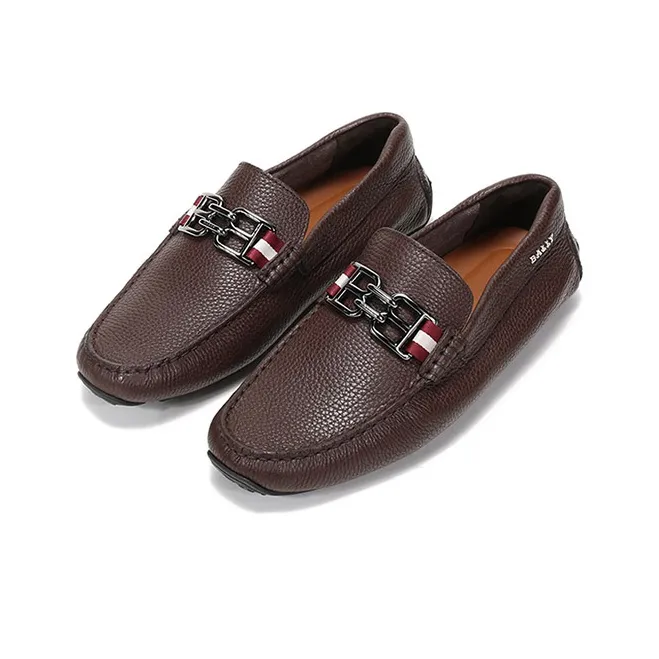 BALLY Men's Casual Shoes Men Low Top Coffee-2