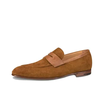 LOUIS VUITTON Saint-Georges Casual Shoes Men's Amber