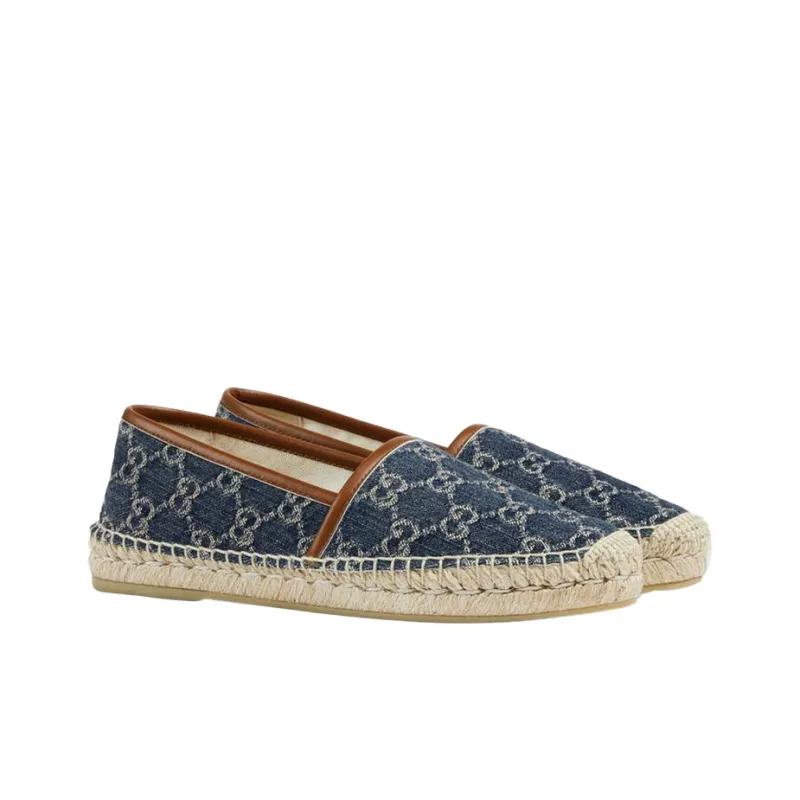 GUCCI GG Denim Espadrilles Women's-1