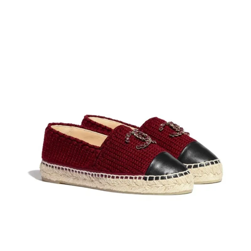 CHANEL Women's Casual Shoes Women's Burgundy-2