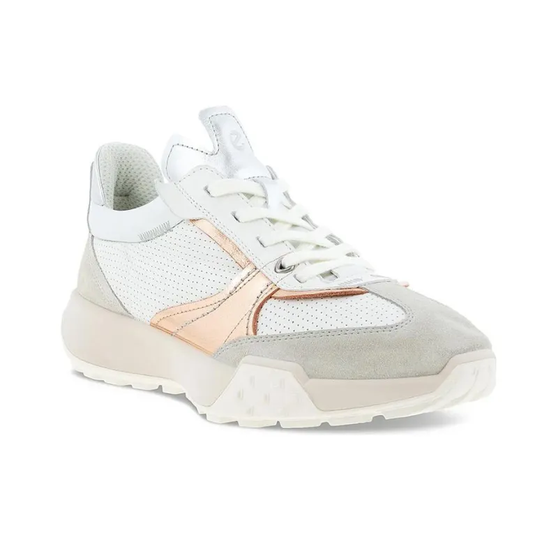 Ecco Low Top Chunky Sneakers Women's Beige-1