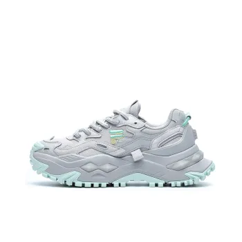 FILA FUSION Bianco Sneakers 'Grey Blue' Women's