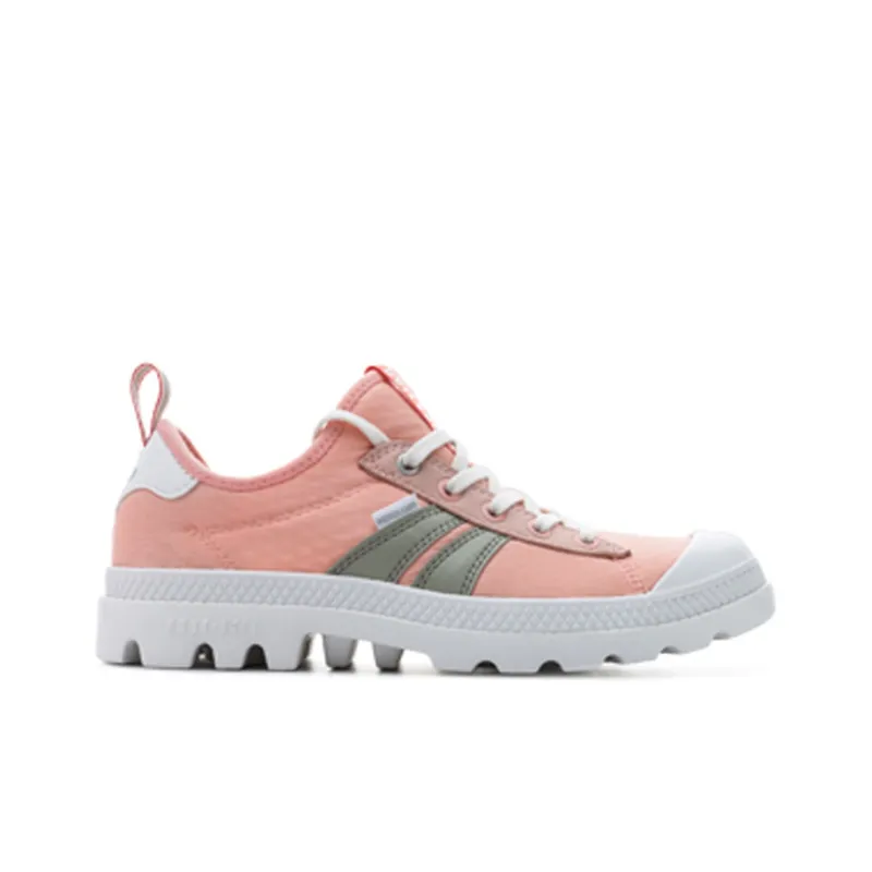 Palladium Pampa Lite Touch Wear-Resistant Slip-Resistant Lightweight Low-Top Canvas Shoes Women's Pink-1