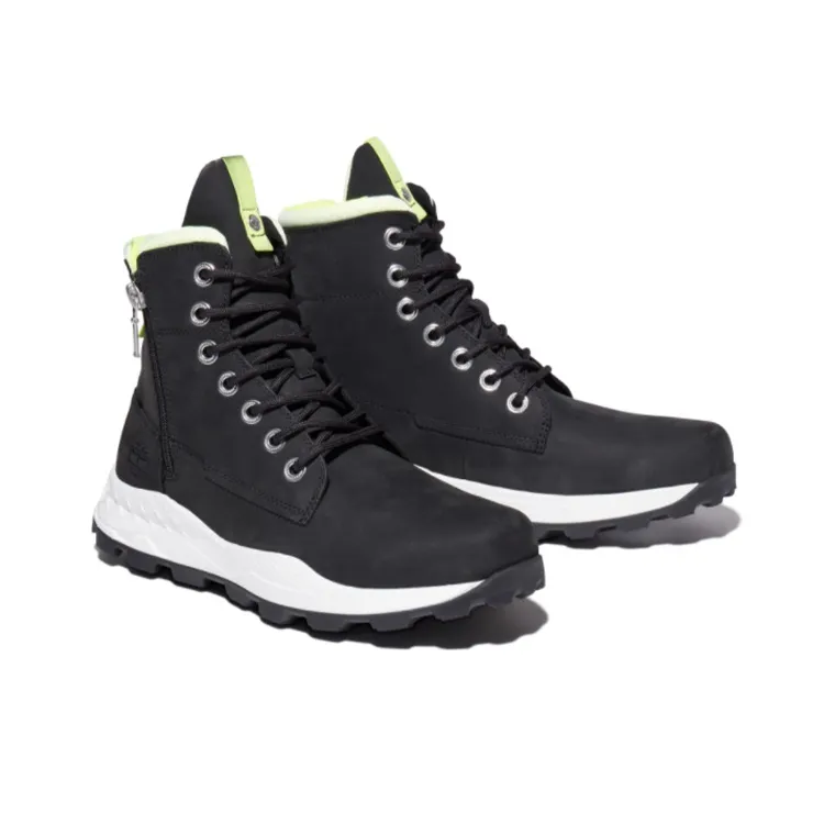 Timberland Brooklyn Side Zip Boot 'Black White'-2