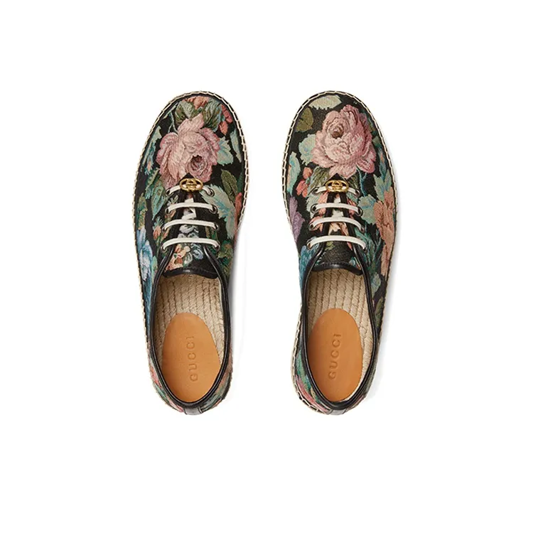GUCCI Interlocking Collection Casual Shoes Men's Floral-3