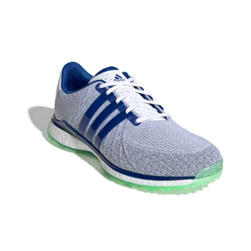 Adidas Tour360 XT SL Spikeless Textile Golf Shoes 'Cloud White Royal Blue'-2