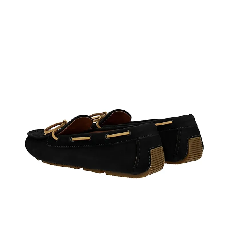 Bottega Veneta Casual Loafers Shoes Women's Dark Gray-3