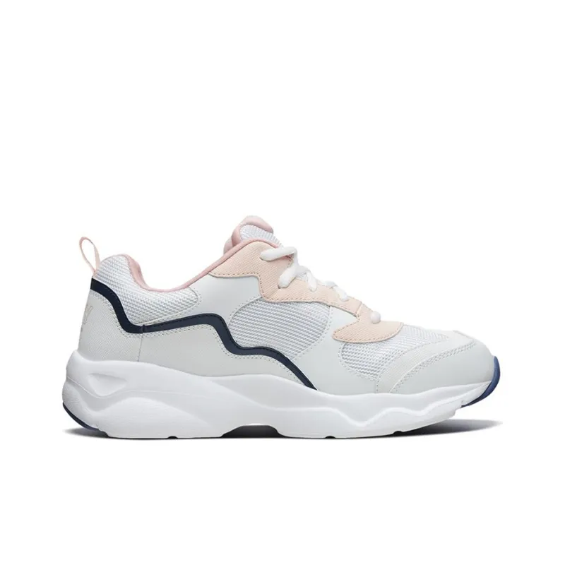 Skechers D'LITES AIRY Cushioned Anti Slip And Wear Resistant Lightweight Low Top Chunky Sneakers Women's White-1