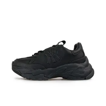 MLB Big Ball Chunky Chunky Sneakers Unisex Low Top Black