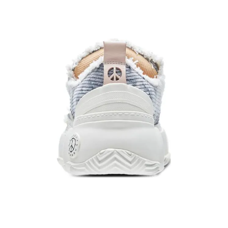 VESSEL G.O.P. 2.0 Marshmallow Lows Corduroy Gray Tie Dye Cotton Candy Low Top Canvas Shoes Unisex White Gray-4